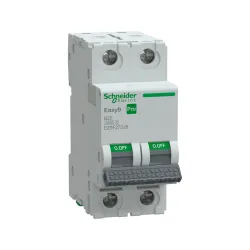 Schneider Electric EZ9F27225, Easy9 Pro, 25 Amper, 2 Kutuplu, B Tipi, Otomatik Sigorta, 6 kA, 2x25B