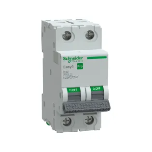 Schneider Electric EZ9F27240, Easy9 Pro, 40 Amper, 2 Kutuplu, B Tipi, Otomatik Sigorta, 6 kA, 2x40B