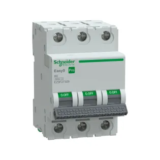 Schneider Electric EZ9F27306, Easy9 Pro, 6 Amper, 3 Kutuplu, B Tipi, Otomatik Sigorta, 6 kA, 3x6B