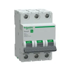Schneider Electric EZ9F27310, Easy9 Pro, 10 Amper, 3 Kutuplu, B Tipi, Otomatik Sigorta, 6 kA, 3x10B