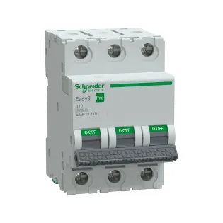 Schneider Electric EZ9F27310, Easy9 Pro, 10 Amper, 3 Kutuplu, B Tipi, Otomatik Sigorta, 6 kA, 3x10B