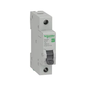 Schneider Electric EZ9F34106, Easy9, 6 Amper, 1 Kutuplu, C Tipi, Otomatik Sigorta, 4.5 kA, 1x6C