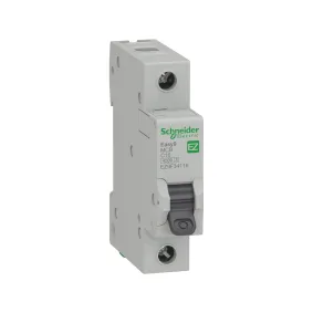 Schneider Electric EZ9F34116, Easy9, 16 Amper, 1 Kutuplu, C Tipi, Otomatik Sigorta, 4.5 kA, 1x16C
