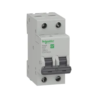 Schneider Electric EZ9F34232, Easy9, 32 Amper, 2 Kutuplu, C Tipi, Otomatik Sigorta, 4.5 kA, 2x32C