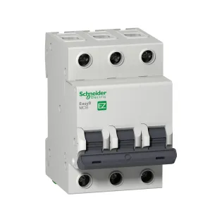 Schneider Electric EZ9F51316, Easy9, 16 Amper, 3 Kutuplu, C Tipi, Otomatik Sigorta, 10 kA, 3x16C