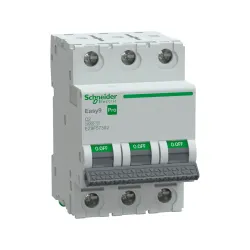 Schneider Electric EZ9F57302, Easy9 Pro, 2 Amper, 3 Kutuplu, C Tipi, Otomatik Sigorta, 6 kA, 3x2C
