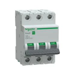 Schneider Electric EZ9F57325, Easy9 Pro, 25 Amper, 3 Kutuplu, C Tipi, Otomatik Sigorta, 6 kA, 3x25C