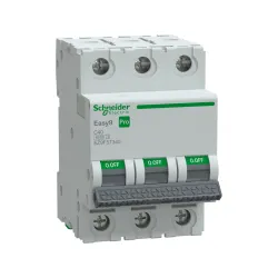 Schneider Electric EZ9F57340, Easy9 Pro, 40 Amper, 3 Kutuplu, C Tipi, Otomatik Sigorta, 6 kA, 3x40C