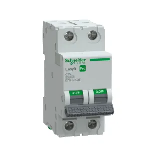 Schneider Electric EZ9F59225, Easy9 Pro, 25 Amper, 2 Kutuplu, C Tipi, Otomatik Sigorta, 10 kA, 2x25C