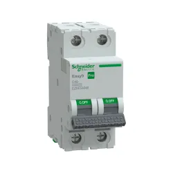 Schneider Electric EZ9F59240, Easy9 Pro, 40 Amper, 2 Kutuplu, C Tipi, Otomatik Sigorta, 10 kA, 2x40C
