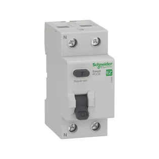 Schneider Electric EZ9R05240, Easy9, 40 Amper, 30mA, AC Tip, Kaçak Akım Koruma Rölesi, 2 Kutuplu (1 Faz+Nötr)