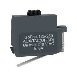 Schneider Electric G12-25AUX240, GoPact, G125-G250 Kompakt Şalterler için OF/SD Yardımcı Kontak, 1 K/A