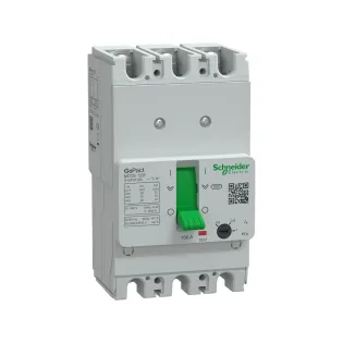 Schneider Electric G12F3A100, GoPact, 80-100 Amper, 3 Kutuplu, 30 kA, Kompakt Şalter, G125F, TM100D