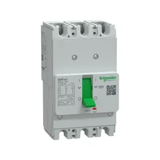 Schneider Electric G12F3F100, GoPact, 100 Amper, 3 Kutuplu, 30 kA, Kompakt Şalter, G125F, TM100D