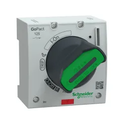 Schneider Electric G12ROTDS, GoPact, G125 Kompakt Şalterler için Uzatmalı Döner Kurma Kolu