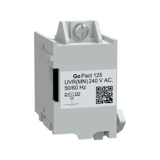 Schneider Electric G12UVR230AC, GoPact, G125 Kompakt Şalterler için MN Düşük Gerilim Bobini, 230 Volt AC