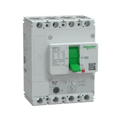 Schneider Electric G20B4A125, GoPact, 88-125 Amper, 4 Kutuplu, 25 kA, Kompakt Şalter, G200B, TM125D