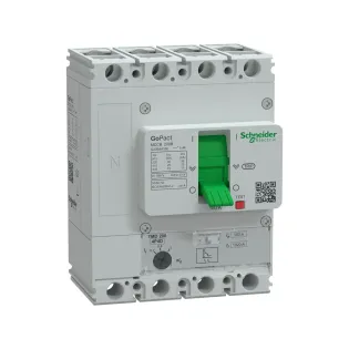 Schneider Electric G20B4A160, GoPact, 112-160 Amper, 4 Kutuplu, 25 kA, Kompakt Şalter, G200B, TM160D