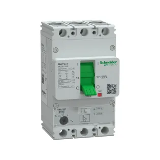 Schneider Electric G20F3A100, GoPact, 70-100 Amper, 3 Kutuplu, 36 kA, Kompakt Şalter, G200F, TM100D