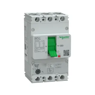 Schneider Electric G20F3A200, GoPact, 140-200 Amper, 3 Kutuplu, 36 kA, Kompakt Şalter, G200F, TM200D