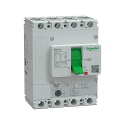 Schneider Electric G20F4A125, GoPact, 88-125 Amper, 4 Kutuplu, 36 kA, Kompakt Şalter, G200F, TM125D