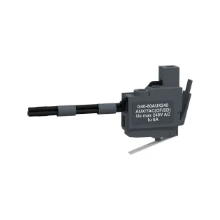 Schneider Electric G40-80AUX240, GoPact, G400-G800 Kompakt Şalterler için OF/SD Yardımcı Kontak, 1 K/A