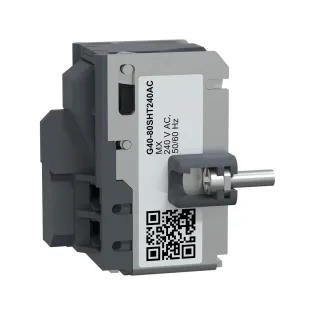 Schneider Electric G40-80SHT240AC, GoPact, G400-G800 Kompakt Şalterler için MX Şönt Açtırma Bobini, 240 Volt AC
