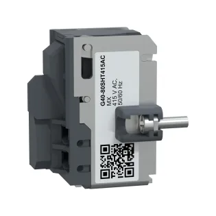 Schneider Electric G40-80SHT415AC, GoPact, G400-G800 Kompakt Şalterler için MX Şönt Açtırma Bobini, 415 Volt AC
