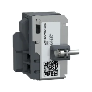 Schneider Electric G40-80UVR240AC, GoPact, G400-G800 Kompakt Şalterler için MN Düşük Gerilim Bobini, 240 Volt AC