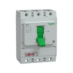 Schneider Electric G80H3E500, GoPact, 125-500 Amper, 3 Kutuplu, 70 kA, Kompakt Şalter, G800H, ETU500