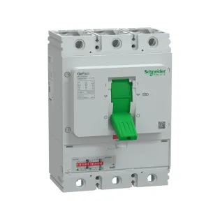 Schneider Electric G80N3E500, GoPact, 125-500 Amper, 3 Kutuplu, 50 kA, Kompakt Şalter, G800N, ETU500