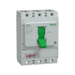Schneider Electric G80N3E630, GoPact, 160-630 Amper, 3 Kutuplu, 50 kA, Kompakt Şalter, G800N, ETU630