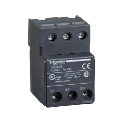Schneider Electric GV2G05, TeSys Deca, GV2 için Besleme Barası Girişi, Yan Montaj