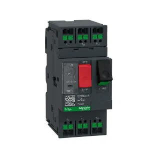 Schneider Electric GV2ME01A, TeSys Deca, 0.1-0.16 Amper, 0.04 kW, Snap-in Bağlantılı Motor Koruma Şalteri, 100 kA