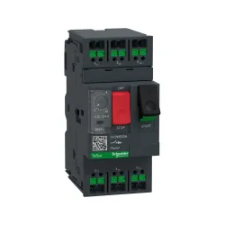 Schneider Electric GV2ME03A, TeSys Deca, 0.25-0.4 Amper, 0.09 kW, Snap-in Bağlantılı Motor Koruma Şalteri, 100 kA