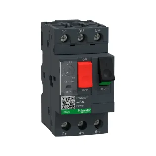 Schneider Electric GV2ME07, TeSys Deca, 1.6-2.5 Amper, 0.75 kW, Motor Koruma Şalteri, 100 kA