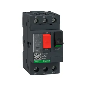 Schneider Electric GV2ME08, TeSys Deca, 2.5-4 Amper, 1.5 kW, Motor Koruma Şalteri, 100 kA
