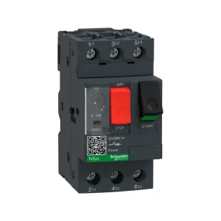 Schneider Electric GV2ME14, TeSys Deca, 6-10 Amper, 4 kW, Motor Koruma Şalteri, 100 kA