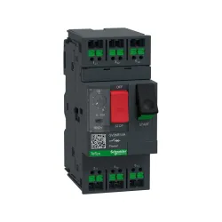 Schneider Electric GV2ME14A, TeSys Deca, 6-10 Amper, 4 kW, Snap-in Bağlantılı Motor Koruma Şalteri, 100 kA