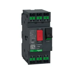 Schneider Electric GV2ME20A, TeSys Deca, 13-18 Amper, 7.5 kW, Snap-in Bağlantılı Motor Koruma Şalteri, 15 kA