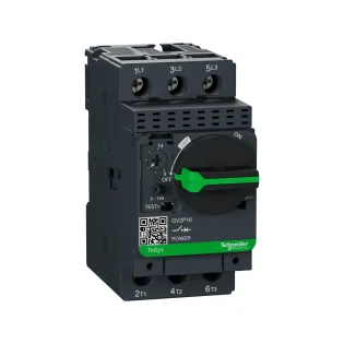 Schneider Electric GV2P16, TeSys Deca, 9-14 Amper, 5.5 kW, Motor Koruma Şalteri, 15 kA