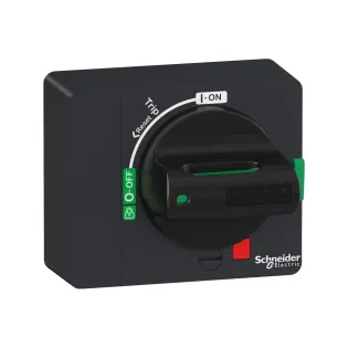 Schneider Electric GV4ADN01, TeSys Deca, GV4 Motor Koruma Şalterleri için Döner Kurma, Siyah, IP54