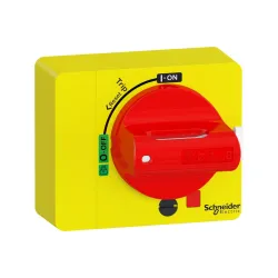 Schneider Electric GV4ADN02, TeSys Deca, GV4 Motor Koruma Şalterleri için Döner Kurma, Kırmızı, IP54
