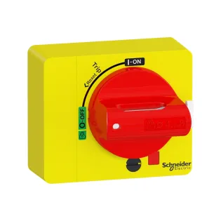 Schneider Electric GV4ADN02, TeSys Deca, GV4 Motor Koruma Şalterleri için Döner Kurma, Kırmızı, IP54