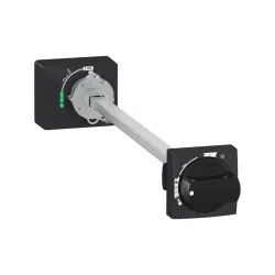 Schneider Electric GV4APN01, TeSys Deca, GV4 Motor Koruma Şalterleri için Uzatmalı Döner Kurma, Siyah, IP54