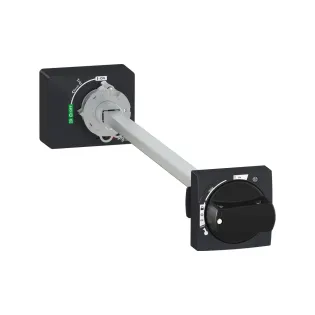 Schneider Electric GV4APN01, TeSys Deca, GV4 Motor Koruma Şalterleri için Uzatmalı Döner Kurma, Siyah, IP54