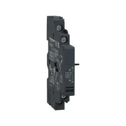 Schneider Electric GVAD0110, TeSys Deca, GV2 ve GV3P için Hata Sinyali ve Ani Yardımcı Kontak Bloğu, 1NK(Hata)+1NA