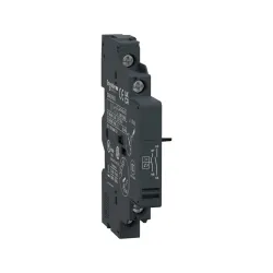 Schneider Electric GVAD1010, TeSys Deca, GV2 ve GV3P için Hata Sinyali ve Ani Yardımcı Kontak Bloğu, 1NA(Hata)+1NA