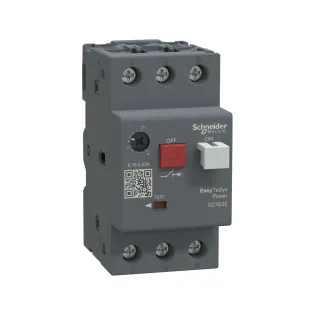 Schneider Electric GZ1E02, EasyPact TVS, 0.16-0.25 Amper, 0.06 kW, Motor Koruma Şalteri, 100 kA