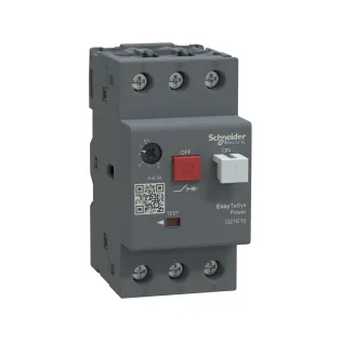 Schneider Electric GZ1E10, EasyPact TVS, 4-6.3 Amper, 2.2 kW, Motor Koruma Şalteri, 100 kA